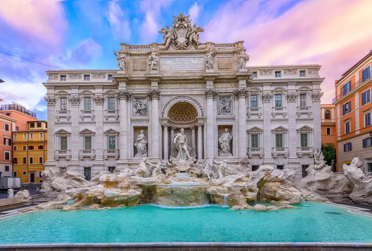 Trevi-Fountain-Rome-Italy