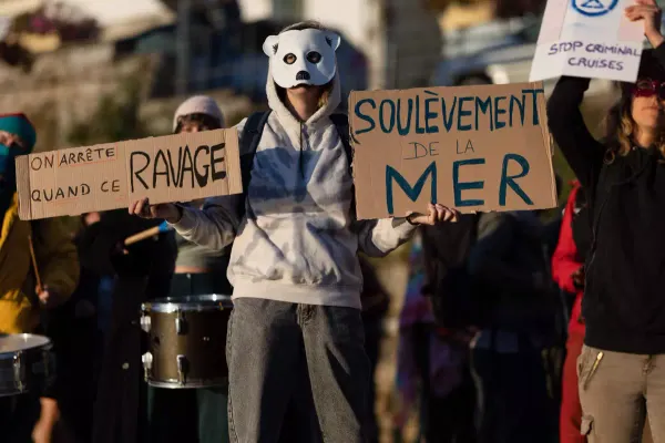 Shaming the Cruise Industry: Protesters Dressed as Polar Bears Confront Passengers in France